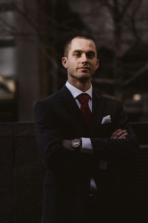 Illustrative portrait, not the named person